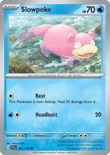 Slowpoke 042/198 Common from Scarlet & Violet Base