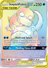 Slowpoke & Psyduck-GX 239/236 Rainbow Rare from Unified Minds