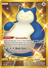 Snorlax 224/198 Secret Rare from Chilling Reign