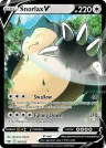 Snorlax V 141/202 Rare Holo V from Sword & Shield Base