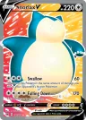 Snorlax V 197/202 Ultra Rare from Sword & Shield Base
