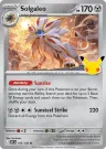 Solgaleo 105/128 Rare from 30th Celebration