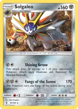 Solgaleo 87/145 Rare from Guardians Rising