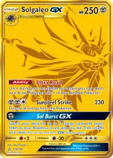 Solgaleo-GX 173/156 Secret Rare from Ultra Prism