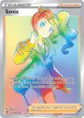Sonia 203/192 Rainbow Rare from Rebel Clash