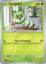 Sprigatito 016/159 Common from Journey Together