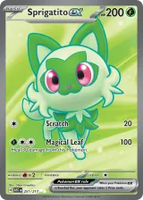 Sprigatito ex 251/217 Ultra Rare from Ascended Heroes