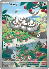 Starly 221/198 Illustration Rare from Scarlet & Violet Base
