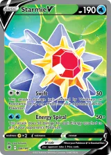 Starmie V 166/189 Ultra Rare from Astral Radiance