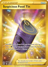 Suspicious Food Tin 080/073 Secret Rare from Champion's Path