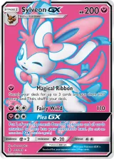 Sylveon-GX 140/145 Ultra Rare from Guardians Rising