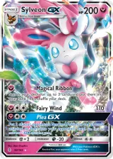 Sylveon-GX 92/145 Rare Holo GX from Guardians Rising