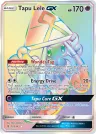 Tapu Lele-GX 155/145 Rainbow Rare from Guardians Rising