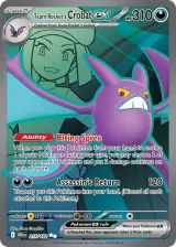 Team Rocket's Crobat ex 217/182 Ultra Rare from Destined Rivals