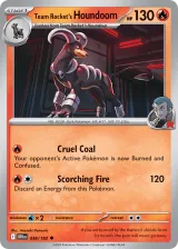 Team Rocket's Houndoom 038/182 Uncommon from Destined Rivals