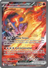 Team Rocket's Moltres ex 229/182 Special Illustration Rare from Destined Rivals