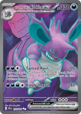 Team Rocket's Nidoking ex 216/182 Ultra Rare from Destined Rivals