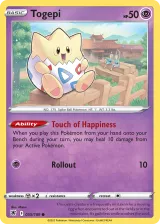 Togepi 055/189 Common from Astral Radiance