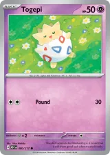Togepi 80/217 Common from Ascended Heroes