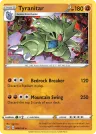 Tyranitar 088/189 Rare Holo from Darkness Ablaze
