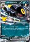 Umbreon ex 092/128 Double Rare from 30th Celebration