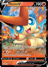 Victini V 021/163 Rare Holo V from Battle Styles