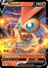 Victini V 025/202 Rare Holo V from Sword & Shield Base