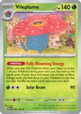 Vileplume 045/165 Rare from 151