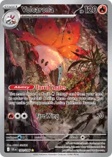 Volcarona 100/086 Illustration Rare from Black Bolt