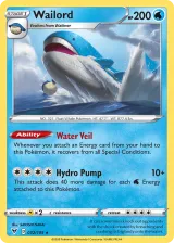 Wailord 032/185 Rare Holo from Vivid Voltage