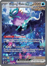 Walking Wake ex 205/162 Special Illustration Rare from Temporal Forces