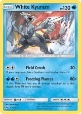 White Kyurem 63/214 Rare Holo from Lost Thunder