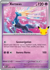 Xerneas 076/128 Rare from 30th Celebration