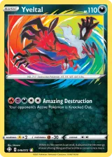 Yveltal 046/072 Amazing Rare from Shining Fates