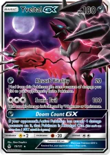 Yveltal-GX 79/131 Rare Holo GX from Forbidden Light