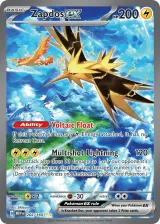 Zapdos ex 202/165 Special Illustration Rare from 151