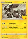 Zekrom 10/25 Rare from Celebrations