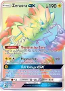 Zeraora-GX 221/214 Rainbow Rare from Lost Thunder