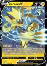 Zeraora V 053/198 Rare Holo V from Chilling Reign