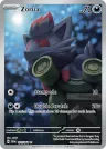 Zorua 075/064 Illustration Rare from Shrouded Fable