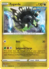 Zygarde 118/203 Rare Holo from Evolving Skies