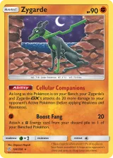 Zygarde 124/236 Rare from Unified Minds